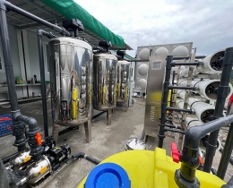 四川樂(lè)山磷礦廠8噸超濾設(shè)備